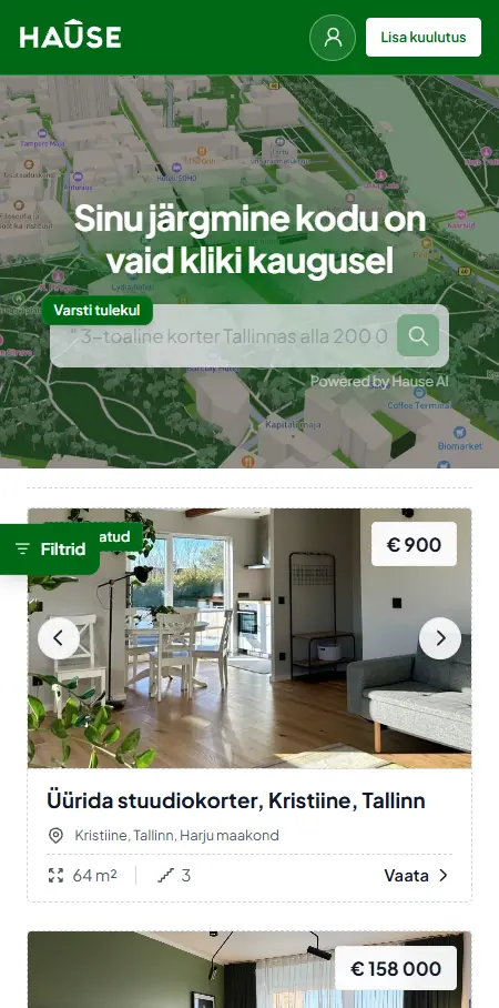 Hause Kinnisvaraportaal