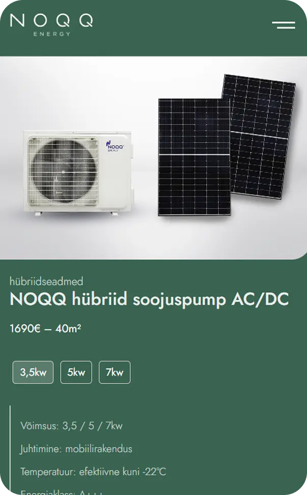 NOQQ Energy koduleht
